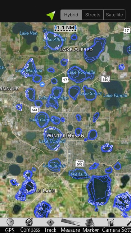 Florida lakes Nautical Charts