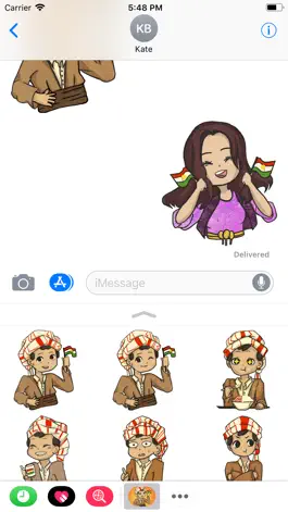 Game screenshot Kurd Stickers apk