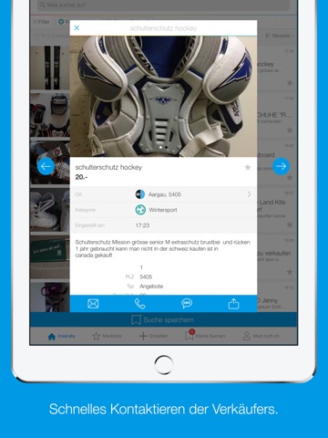 tutti.ch:Second hand verkaufen screenshot 2