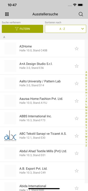 Heimtextil 2019 Navigator(圖4)-速報App