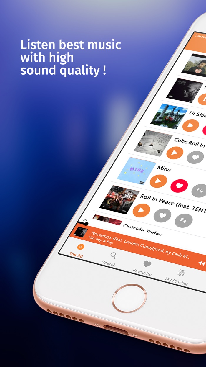 mp3音楽プレーヤー＆トップヒット