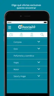 asocia2.0 iphone capturas de pantalla 3