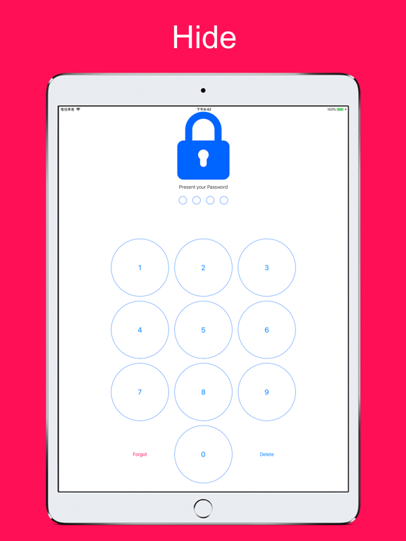 Hide Photos - Safe Photo Lock iPad screenshot 1 - Utilities app
