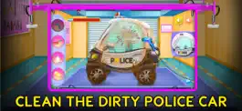 Game screenshot Cartoon Police Car Wash apk