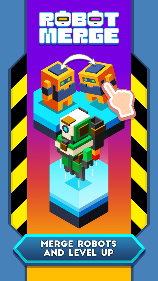 #1. Robot Merge (iOS) 由: Umbrella Games LLC