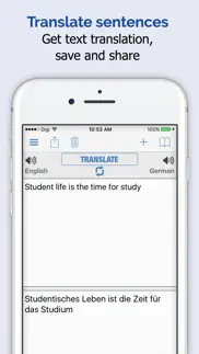 german dictionary + iphone screenshot 3