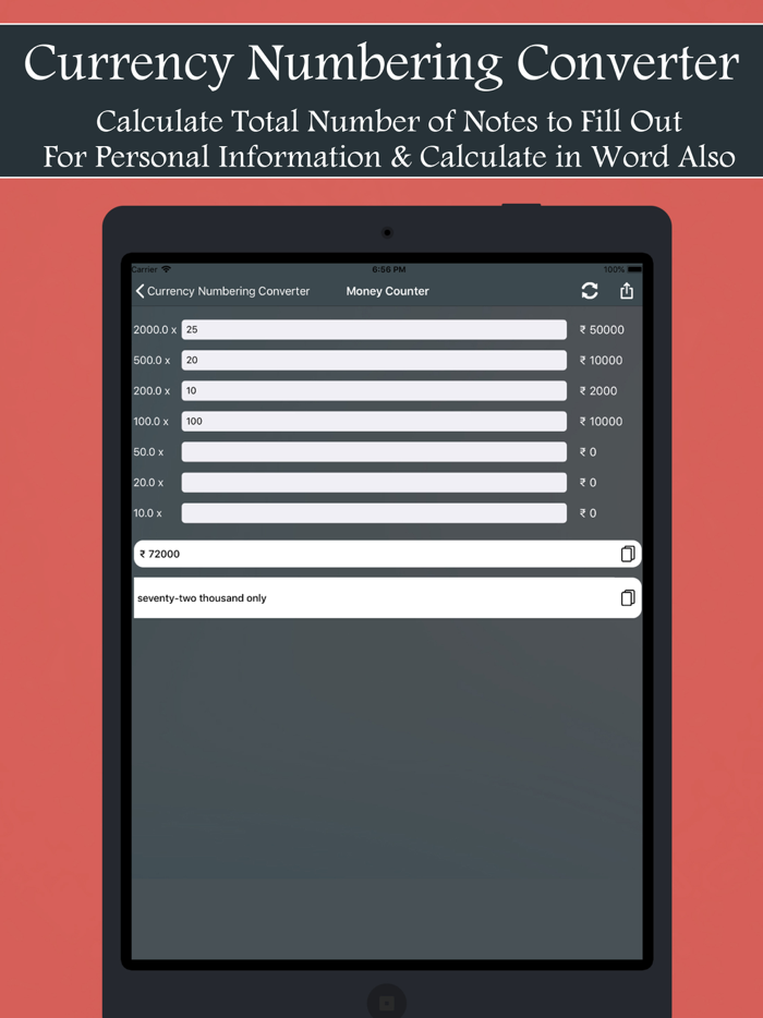 Currency Numbering Converter
