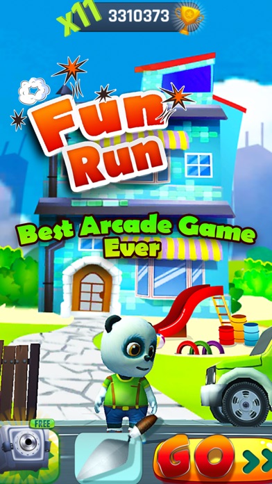 Fun Run - Panda Running Game screenshot 3