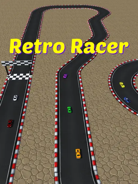 Retro Racer arcade race game