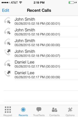 TrustCall screenshot 2
