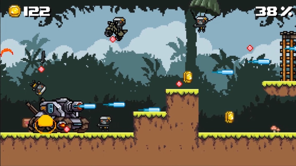 #4. Commando Blaze (iOS) By: Affinixy