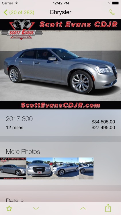 Scott Evans Chrysler Dodge Jeep Ram DealerApp