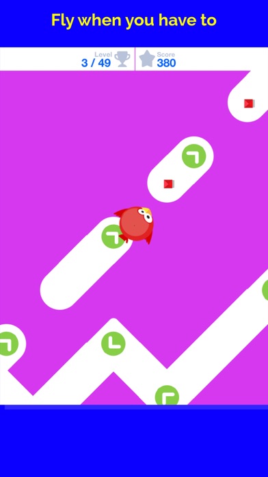 Screenshot #3 pour Birdy Way - 1 tap fun game