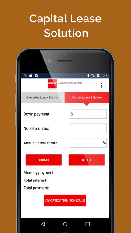 Lease Calculator - Nilpeter
