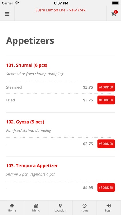 Sushi Lemon Life New York