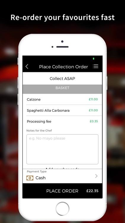 Toni’s Pizzeria App