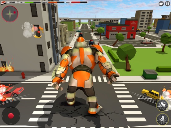 Smashy BigFoot Gorilla iPad screenshot 3 - Games app