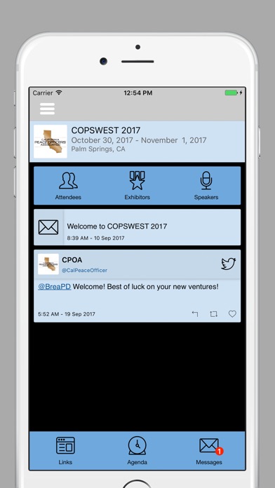 COPSWEST 2017 screenshot 2