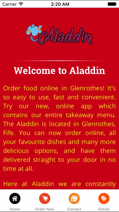 Aladdin Glenrothes screenshot 2