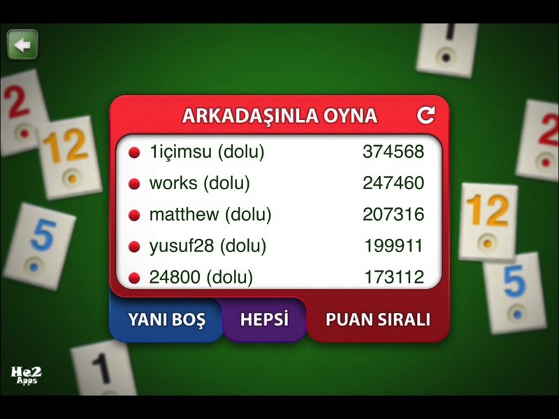 Okey 101 Online screenshot 7