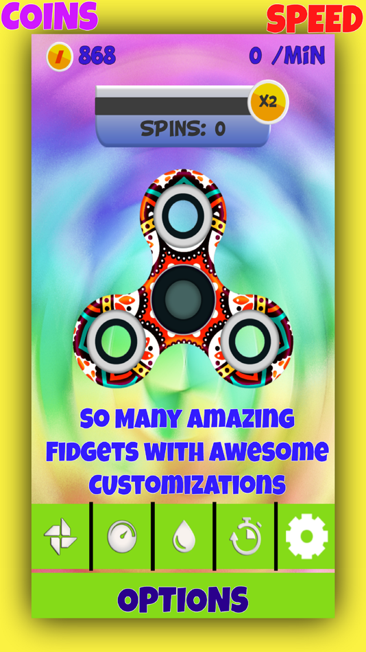 Fidget Spinner Toys - 1.0 - (iOS)