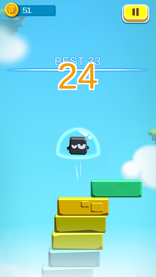 #4. Stack Jumper (iOS) 由: Chengdu Phoenix Electronic Arts Co. Limited