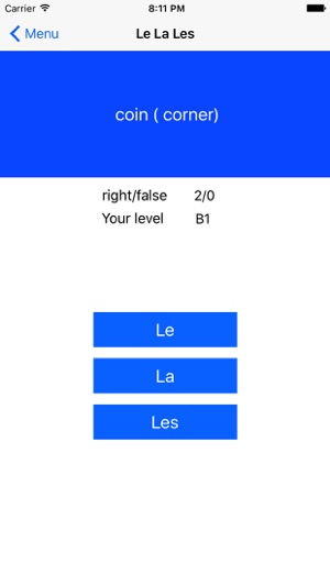 French Test A1 A2 B1 + Grammar(圖4)-速報App