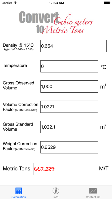 Screenshot #2 pour SHIP FUEL CALCULATOR