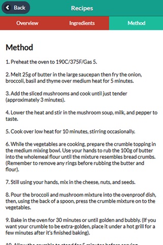 Vegetarian Society Recipes screenshot 4