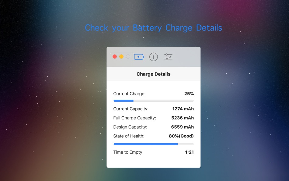 #1. Battery Health Center (macOS) Podle: xin jin