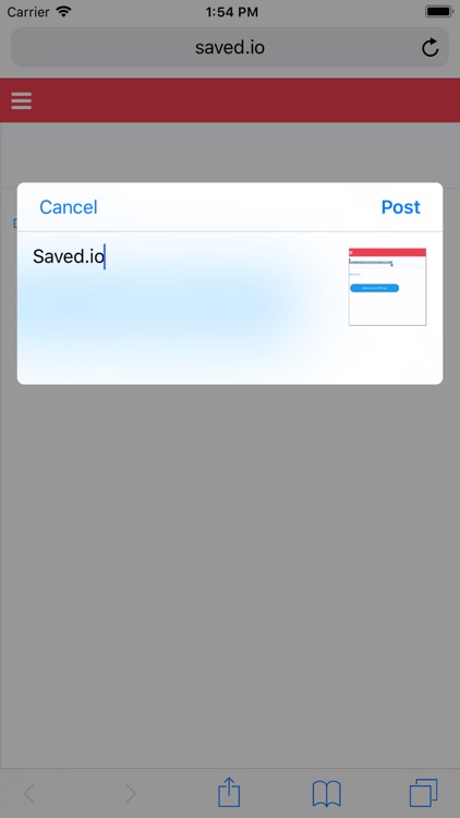 SavedApp screenshot-3