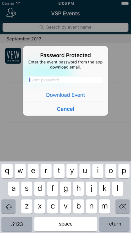 Vision Service Plan Events