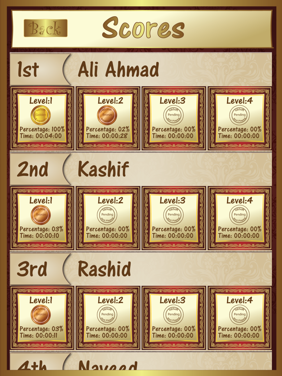 Muslim Islamic Quiz : Vol 5 iPad screenshot 5 - Education app