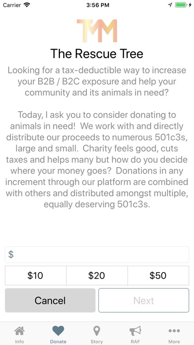 TMM Donation screenshot 2
