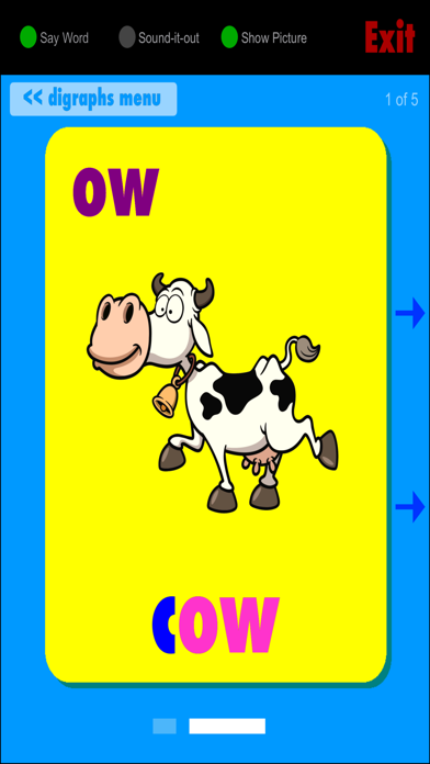 Phonic Flashcards Screenshot