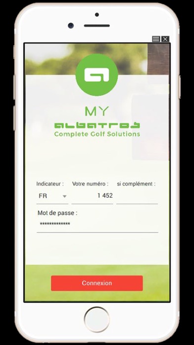 Screenshot #1 pour MyAlbatrosGolf