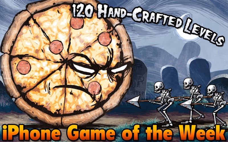 Screenshot #1 for Pizza Vs. Skeletons