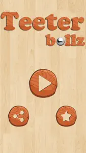 Teeter Game : Roll the Ball screenshot #1 for iPhone