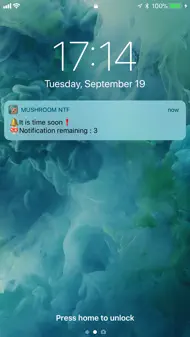 Mushroom Notificator iphone bilder 1