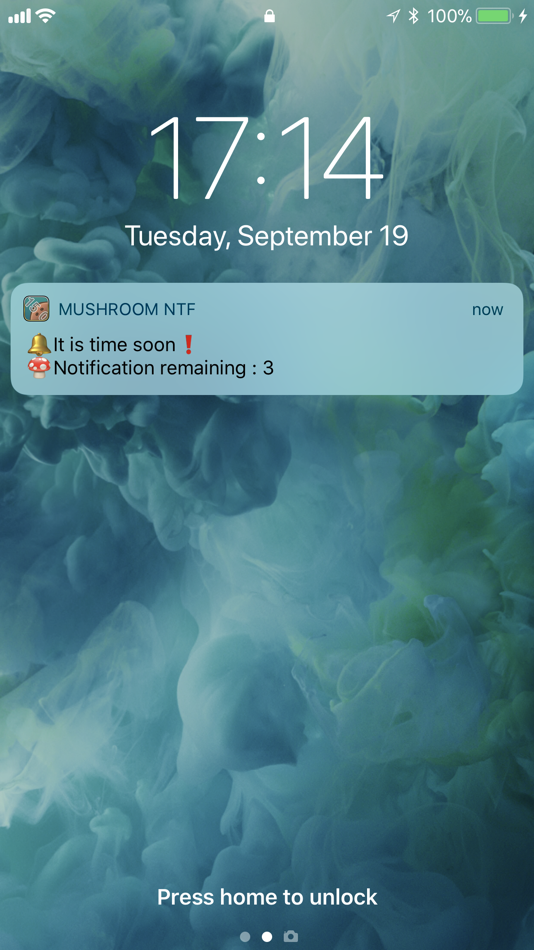 #2. Mushroom Notificator (iOS) 由: FANG Inc.