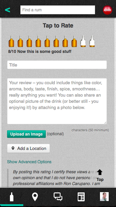 RumRatings Screenshot 2 - AppWisp.com RumRatings Screenshot 2 - AppWisp.com
