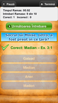 Chestionar Biblic Crestin - Studiu Biblic screenshot 2
