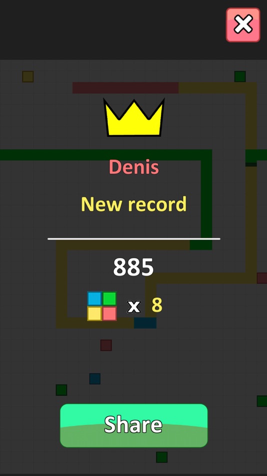 #4. Snake. Origin of slither (iOS) 由: Denis Tomashevich