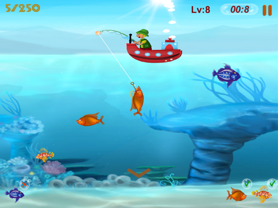 Fishing Fast iPad screenshot