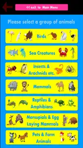 Phonic Flashcards - ANIMALS screenshot #2 for iPhone