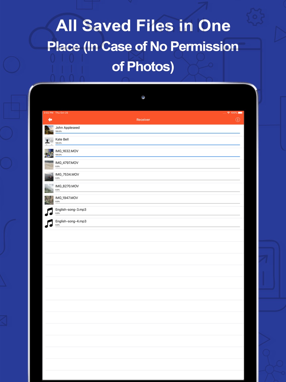 iPad screenshot
