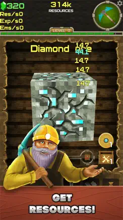 Clicker Mine Mania 2 iPhone image 2