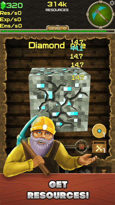 Clicker Mine Mania 2 screenshot 2