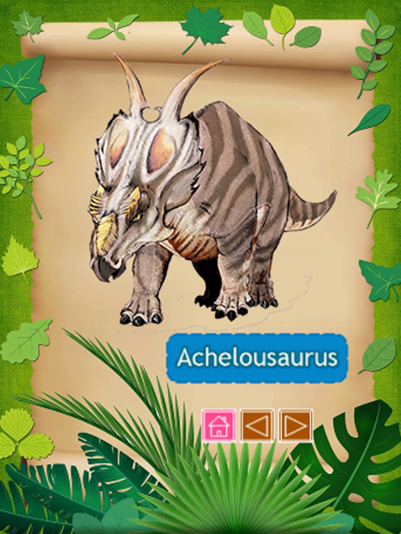 Dinosaur Learning Games Online iPad screenshot