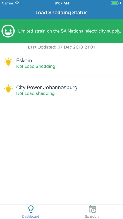 Loadshedding app